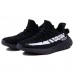 Мужские кроссовки Adidas Yeezy Boost 350 V2 x OFF-White Black