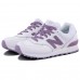 Женские кроссовки New Balance 574 White/Purple