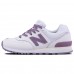 Женские кроссовки New Balance 574 White/Purple