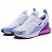Женские кроссовки Nike Air Max 270 White/Blue/Purple