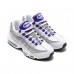 Женские кроссовки Nike Air Max 95 White/Grey/Purple